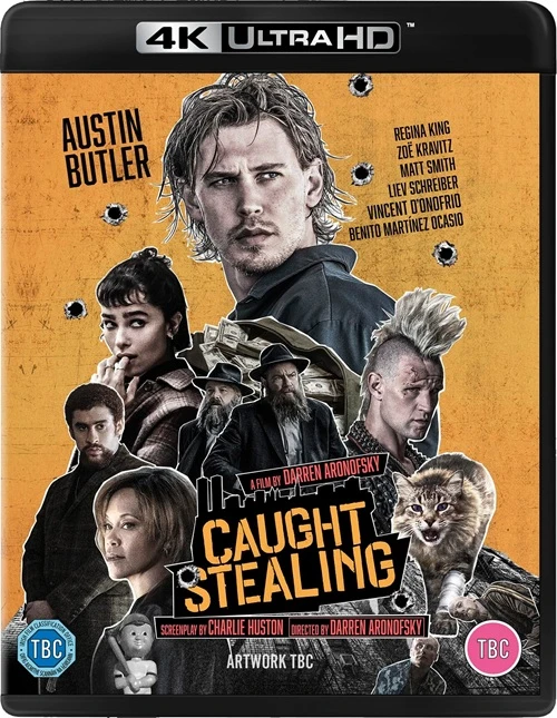 Постер к фильму Пойман с поличным / Caught Stealing (2025) UHD BDRemux 2160p от селезень | 4K | HDR | Dolby Vision | D | MovieDalen