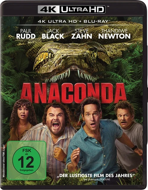 Постер к фильму Анаконда / Anaconda (2025) UHD BDRemux 2160p от селезень | 4K | HDR | Dolby Vision | D | MovieDalen