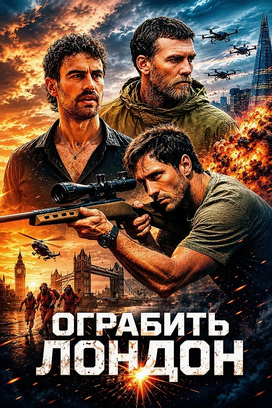 Постер к фильму Ограбить Лондон / Fuze (2025) BDRip 720p от DoMiNo & селезень | D | Невафильм